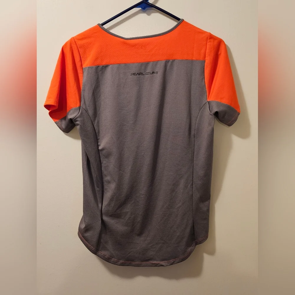 Pearl Izumi Women's Canyon Short Sleeve Jersey Orange & Gray Size M NWT - Picture 5 of 9